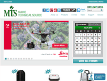 Tablet Screenshot of mainetechnical.com